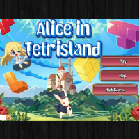 Alice in tetrisland game